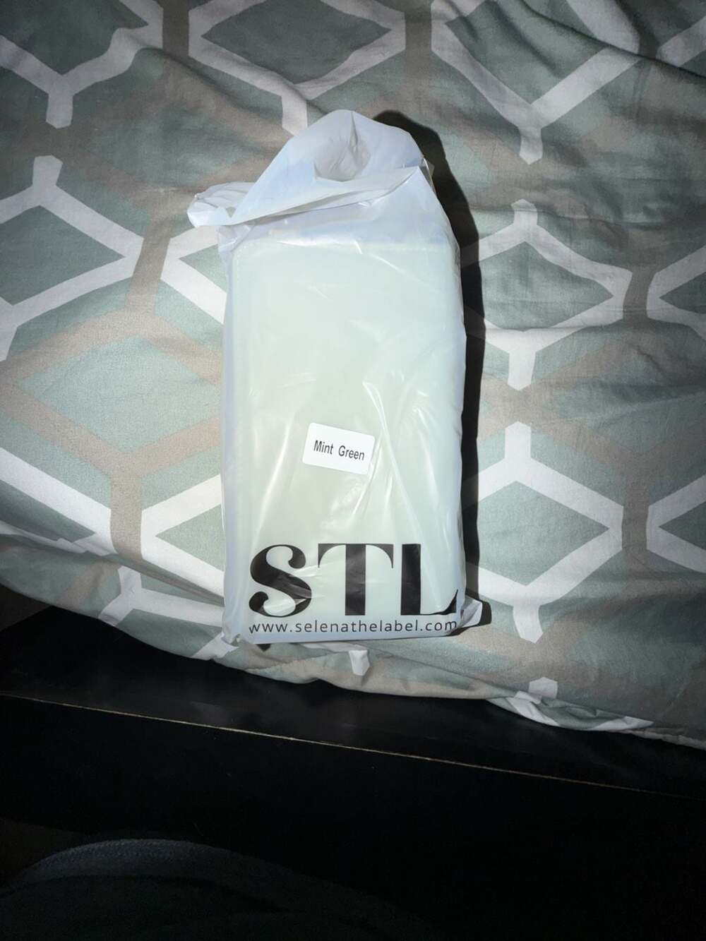 Selena The Label STL Mint Green Phone Crossbody Wallet